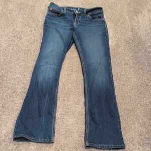 Wrangler Blue Flare Wide Leg Jeans